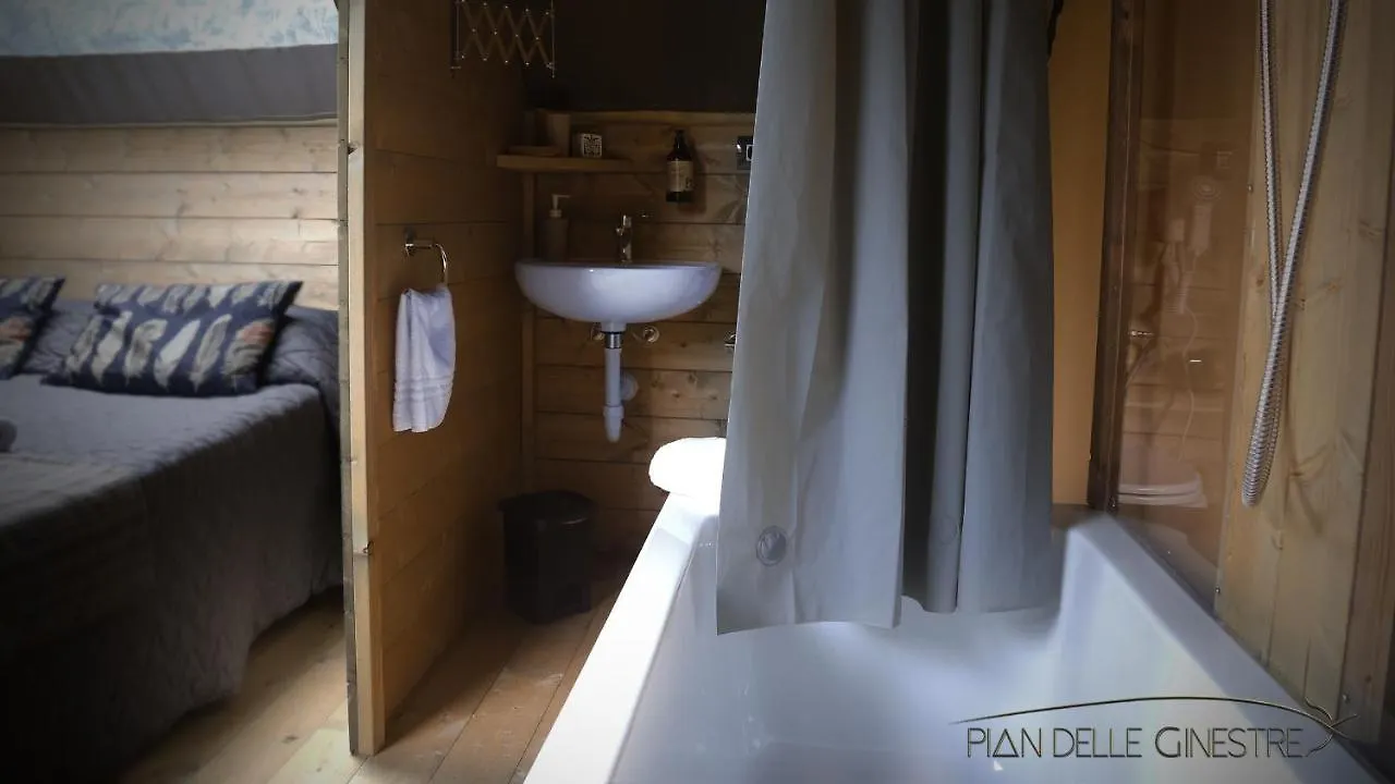 Glamping Pian Delle Ginestre Hotel Sassetta Luxe tent