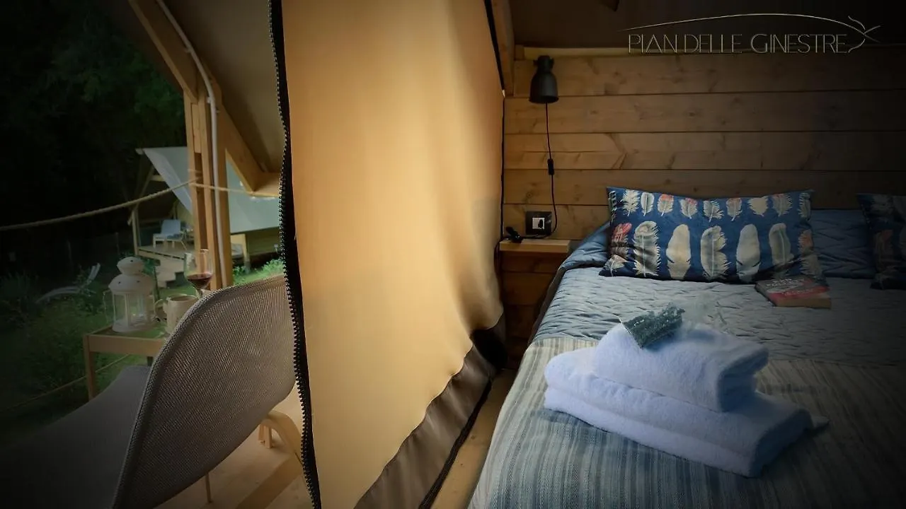 Luxury tent Glamping Pian Delle Ginestre Hotel Sassetta