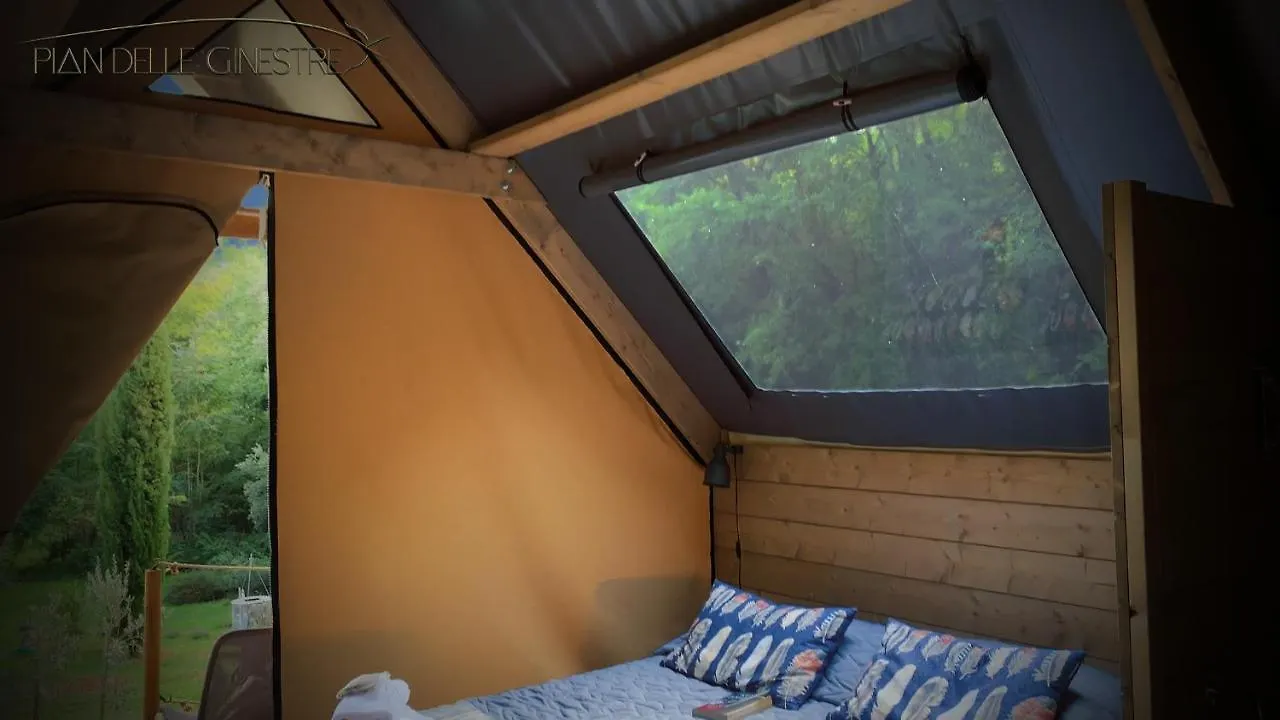 Glamping Pian Delle Ginestre Hotel Sassetta Luxury tent